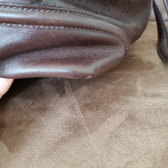 Authentic Brown Guccisima Gucci Boston Handbag - Picture 8 of 14